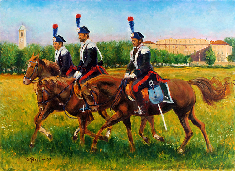 Carabinieri a cavallo